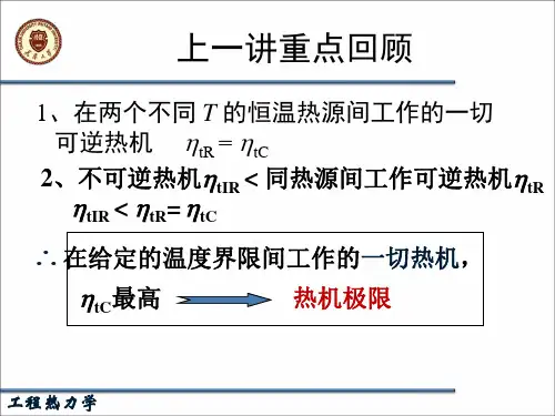 第八讲：克劳修斯不等式及熵的定义