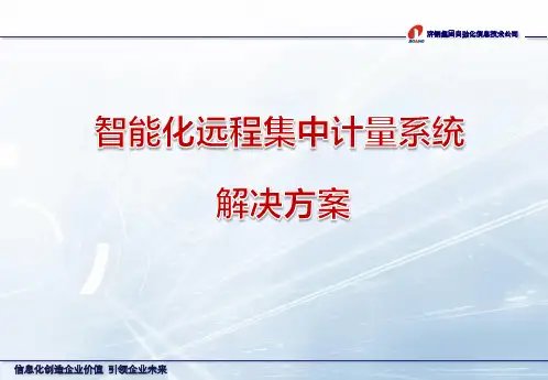 企业远程计量系统介绍PPT课件