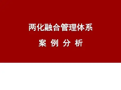 两化融合管理体系案例分析