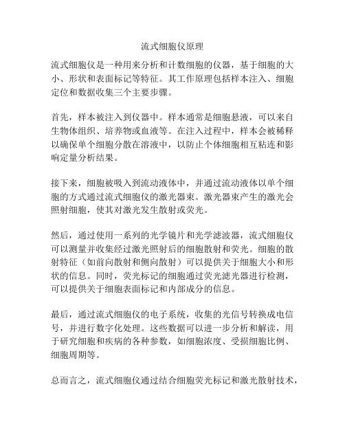 流式细胞仪原理