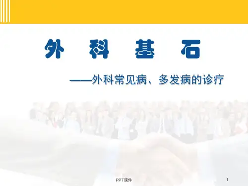 外科常见病、多发病的诊疗  ppt课件