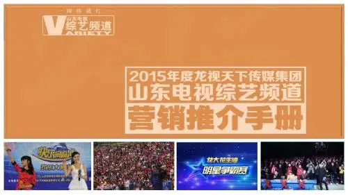 2015年山东电视综艺频道推介