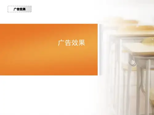 广告效果完整课件