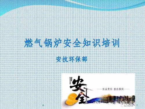 燃气锅炉安全知识培训