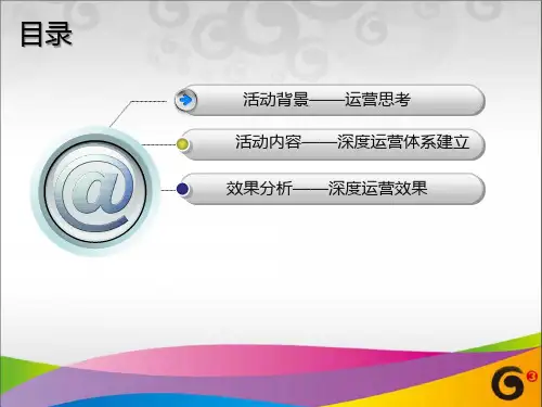 33山西公司彩信深度运营案例