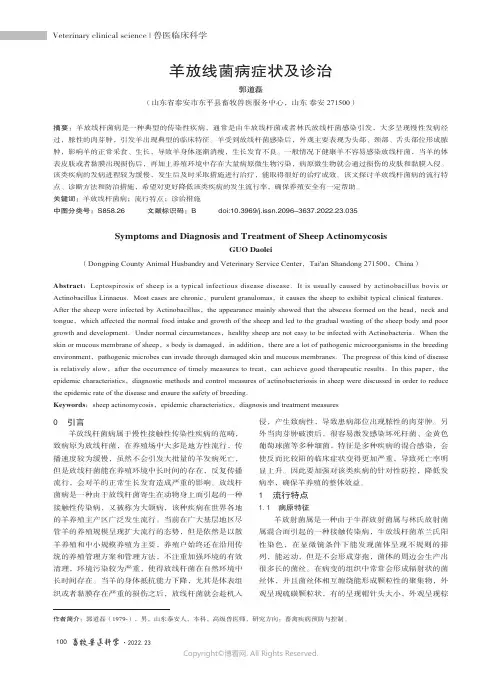219481000_羊放线菌病症状及诊治