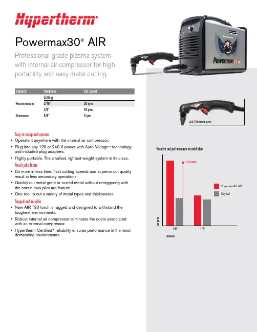 Powermax30 AIR 专业级气吹式平板系统说明书