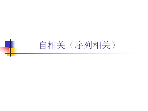eviews-4.自相关解析
