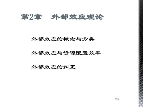 公共经济学第2章外部效应理论【通用】.ppt