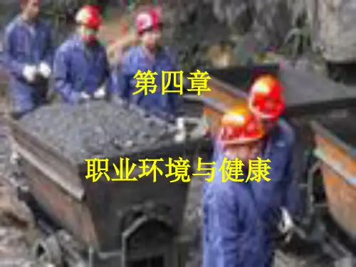 《职业环境与健康》PPT课件ppt课件