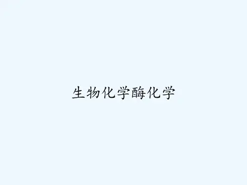 生物化学酶化学