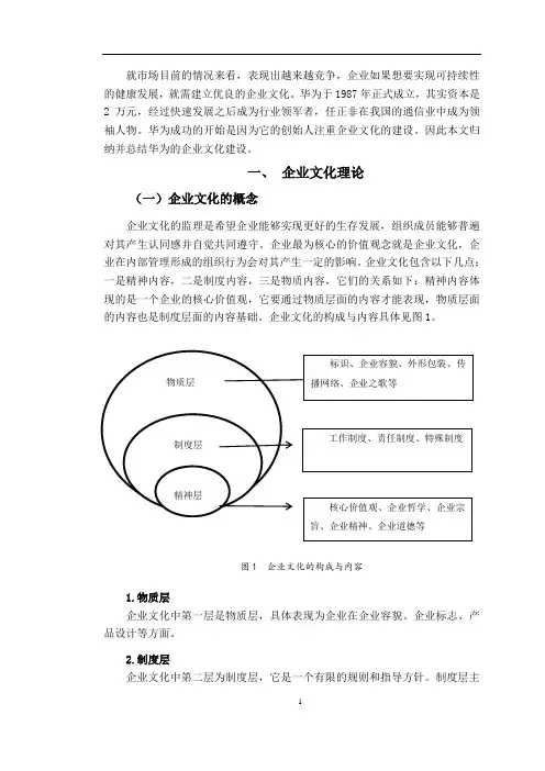 华为企业文化建设研究