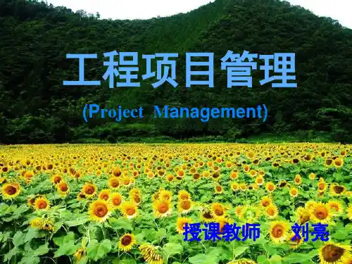 西华大学 工程项目管理 第1章 概述PPT课件