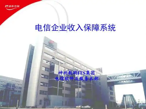电信企业收入保障系统
