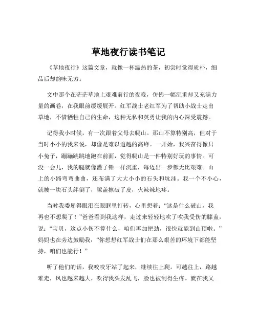 草地夜行读书笔记