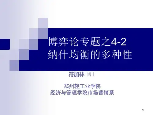 F-博弈论专题-4-2纳什均衡多重性ppt课件