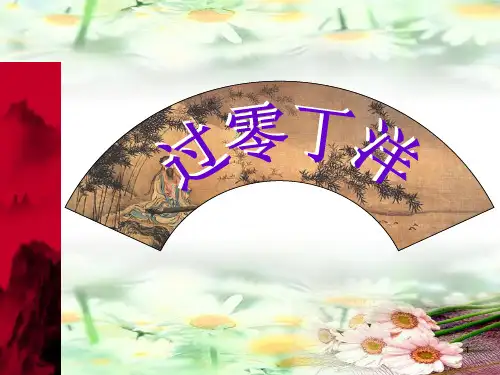 九年级语文下册PPT课件-《过零丁洋》