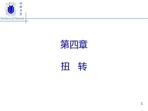 材料力学扭转PPT课件