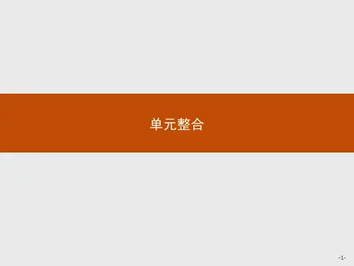高中历史人教版选修4课件：第二单元 东西方的先哲 单元整合