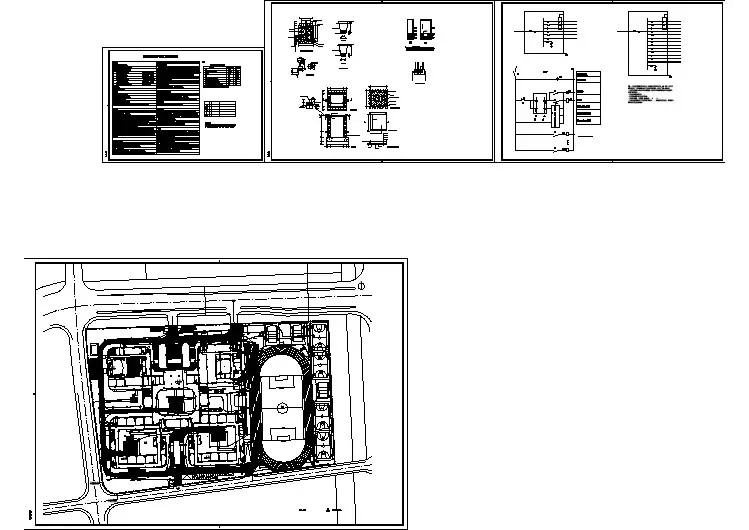 温仙第二小学新建工程室外 照明 平面图（景观）