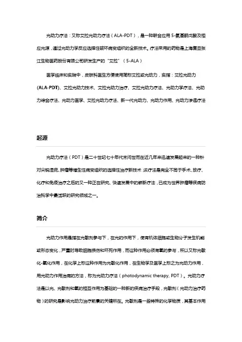 光动力疗法