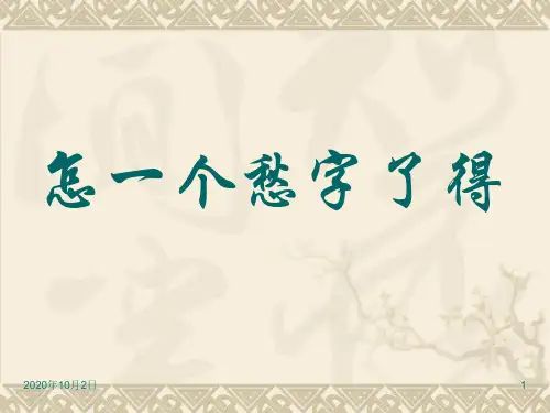 边界望乡PPT课件