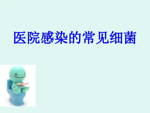 医院感染的常见细菌