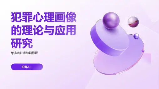 犯罪心理画像的理论与应用研究