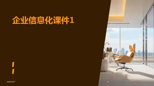 企业信息化课件1-2024鲜版