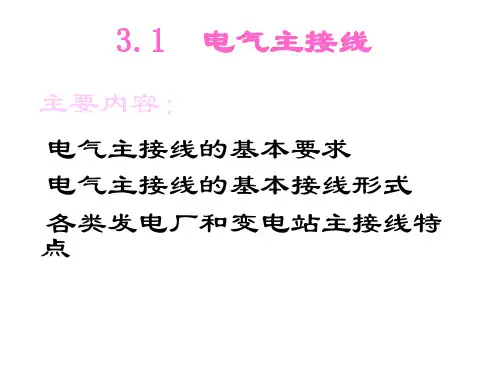 主接线PPT课件