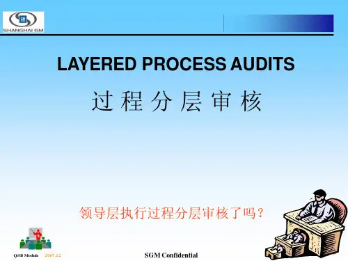 LPA过程分层审核