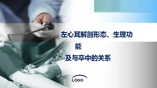 左心耳解剖形态、生理功能及与卒中的关系