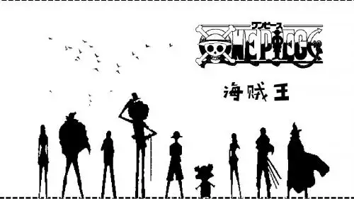 黑白酷炫动漫通用ppt模板