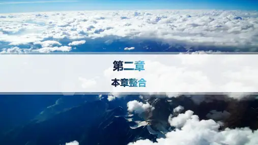 人教版高中地理必修第一册精品课件 第2章 地球上的大气 本章整合