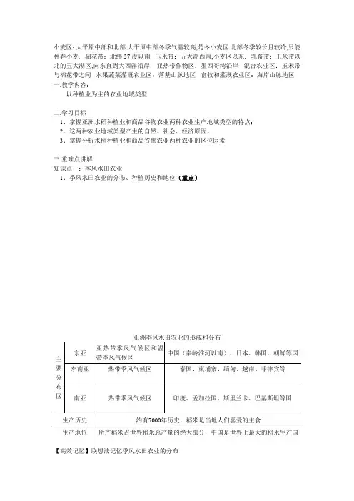 美国农业概况