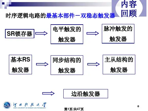 触发器逻辑功能的描述PPT课件
