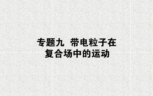 高考物理课件 第九章 磁场 专题九课件