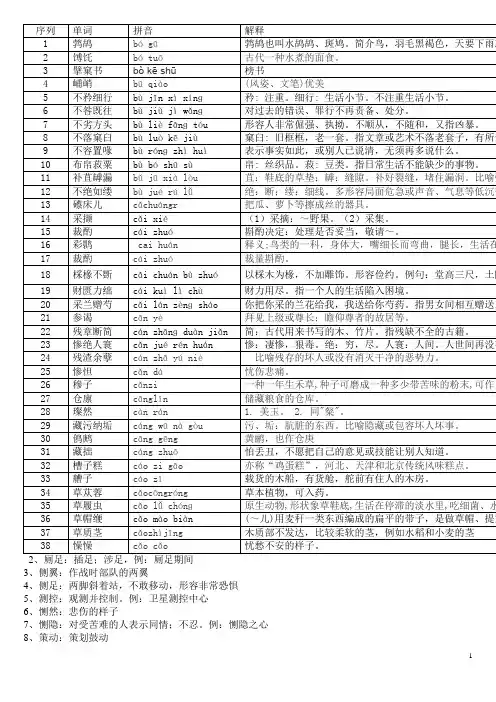 现代汉语100-200页