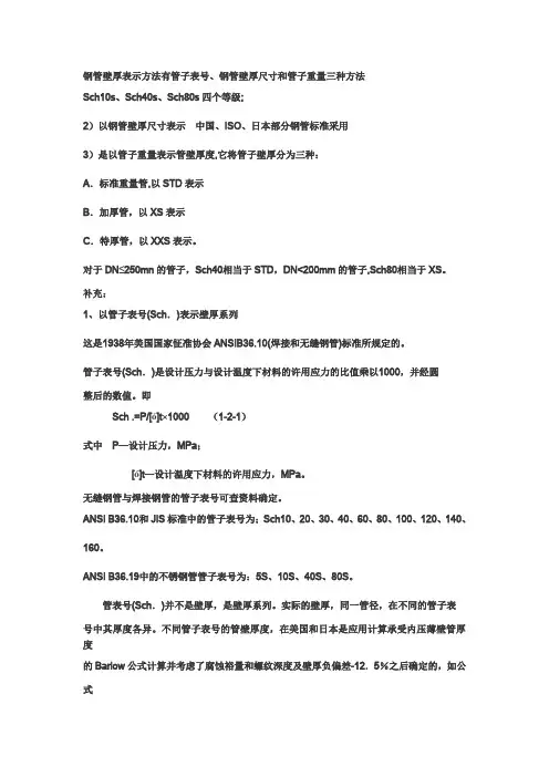 钢管壁厚