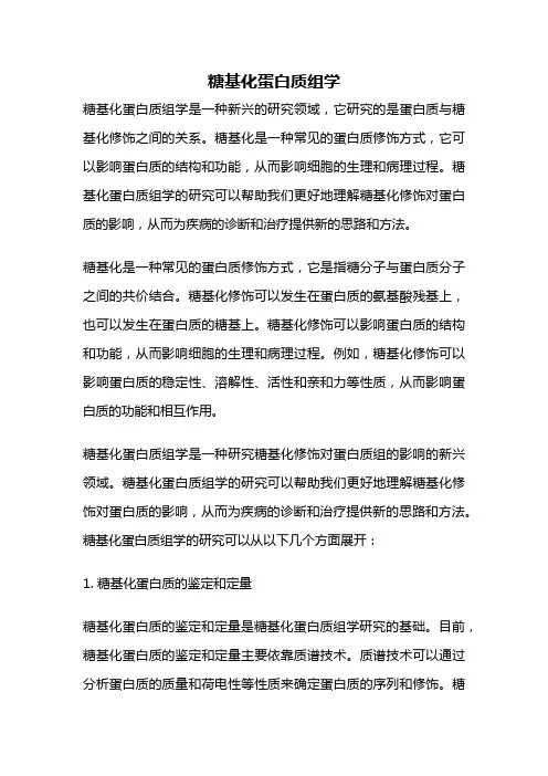 糖基化蛋白质组学