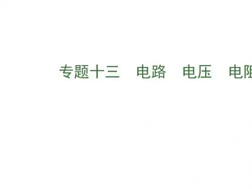 2018届中考物理总复习ppt(48份) 人教版10