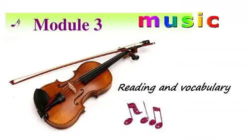 外研版高中英语必修2 Module 3《Music》课件