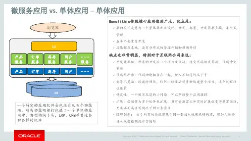微服务技术交流ppt课件
