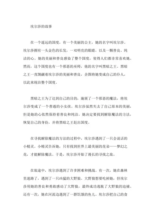 埃尔莎的故事