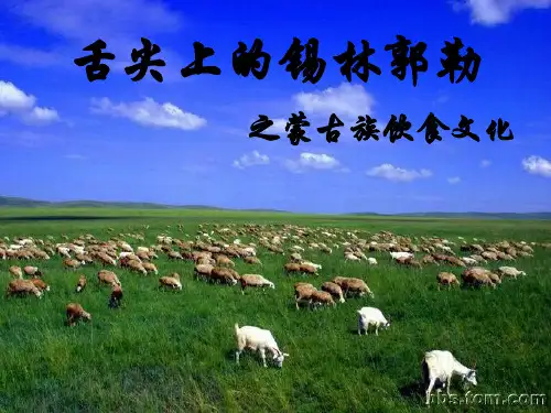 蒙古族饮食文化