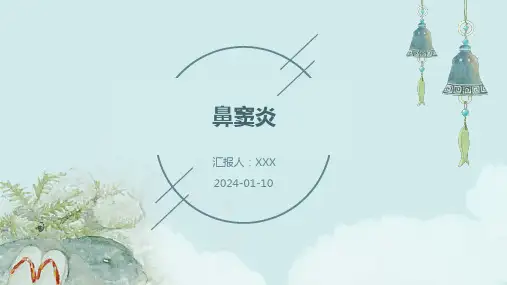 鼻窦炎PPT演示课件