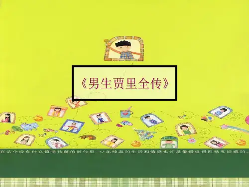 《男生贾里全传》导读