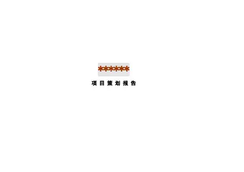 上海黄浦区某住宅小区项目策划报告_secret