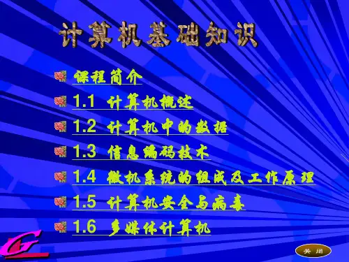 《计算机基础知识》PPT课件
