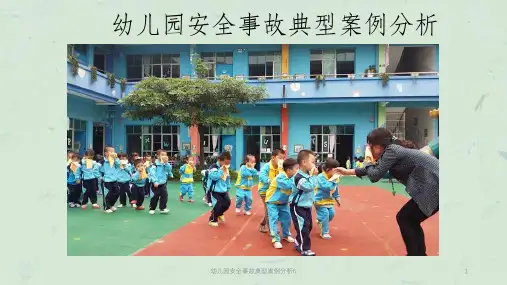 幼儿园安全事故典型案例分析6课件